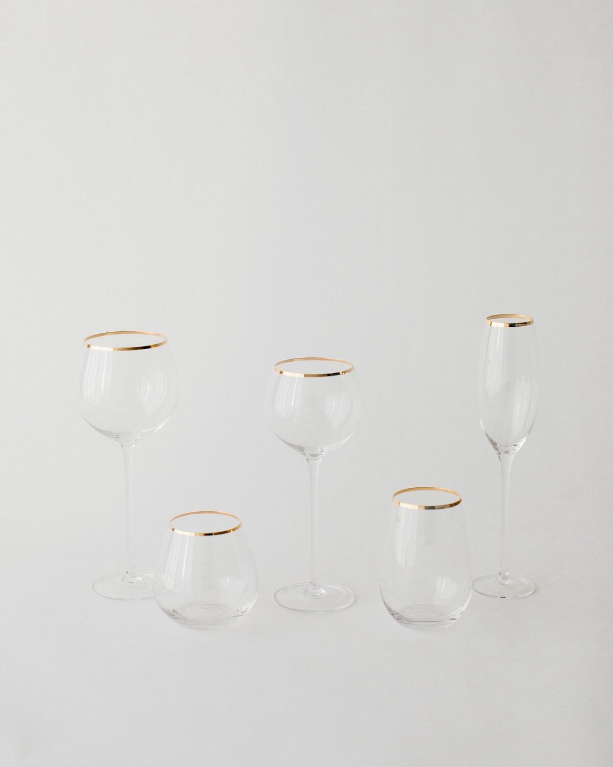 SIREN STEMWARE // CLEAR+GOLD - Image 1
