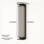 Baraq Outdoor Wall Lamp - Image 9