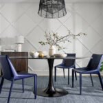 Cristela Black Dining Table