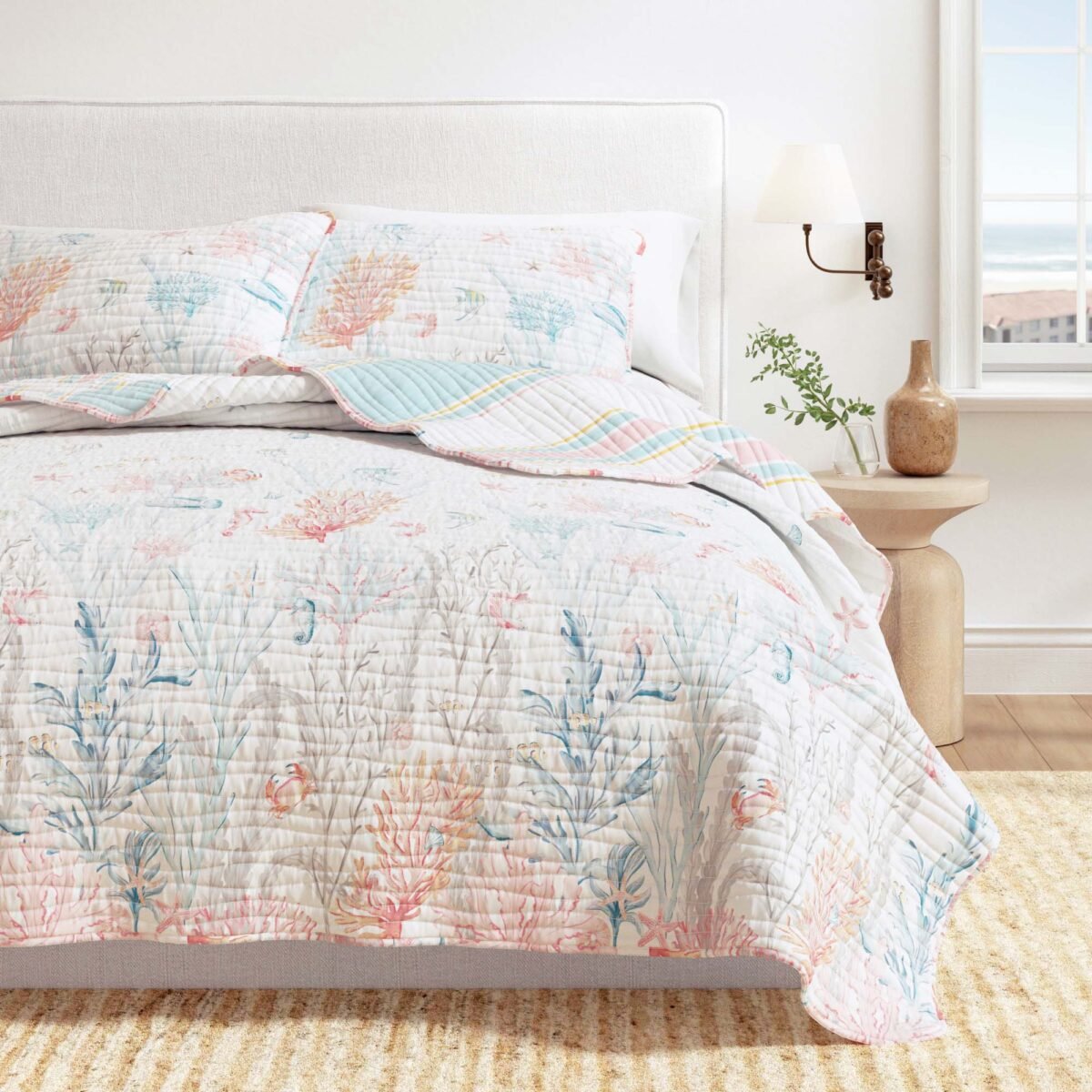Coastal Coral Reef Quilt Set - Caymen Collection - Image 6