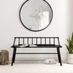 Walker Edison Spindle 47" Low Back Bench - Image 2