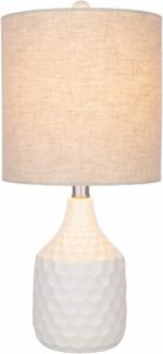 Gulmarrad Textured Ivory Ceramic Table Lamp - Image 3