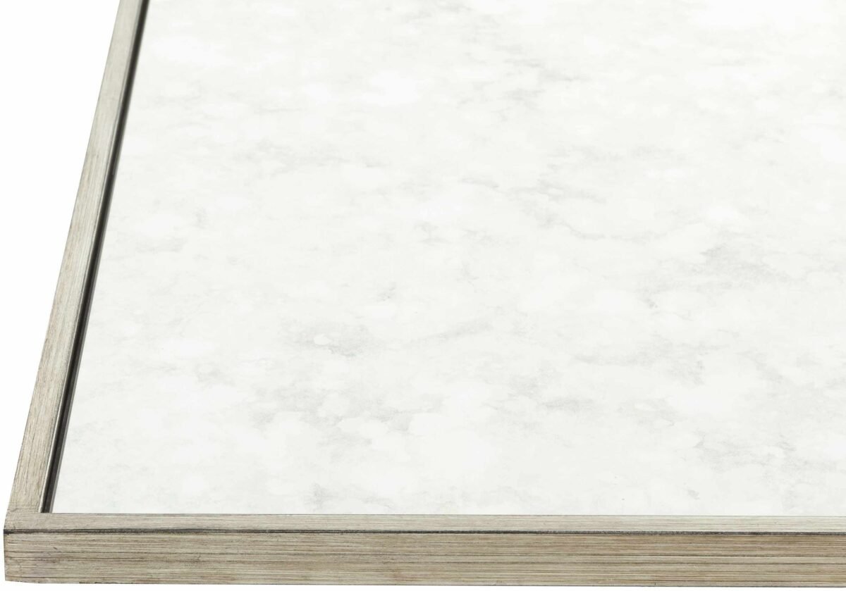 Belleview Silver Gray Iron Mirror - Image 4
