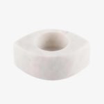 2-Piece Blossom Marble Tea Light Holders - Image 2