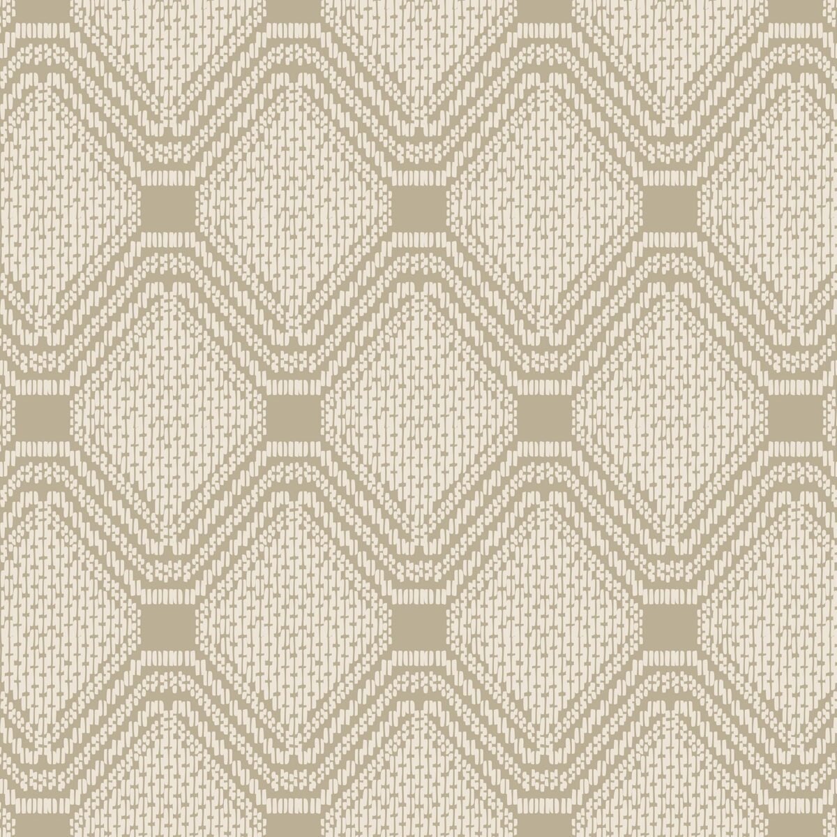 Boho Geometric Neutral Wallpaper | Textured Sand Pattern - Image 2