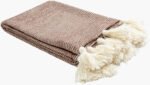 Kapri Dark Brown Throw - Becki Owens x Livabliss - Image 4