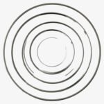 SIREN DINNERWARE // CLEAR + PLATINUM