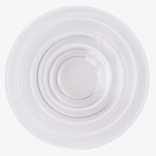 SIREN DINNERWARE // CLEAR + WHITE
