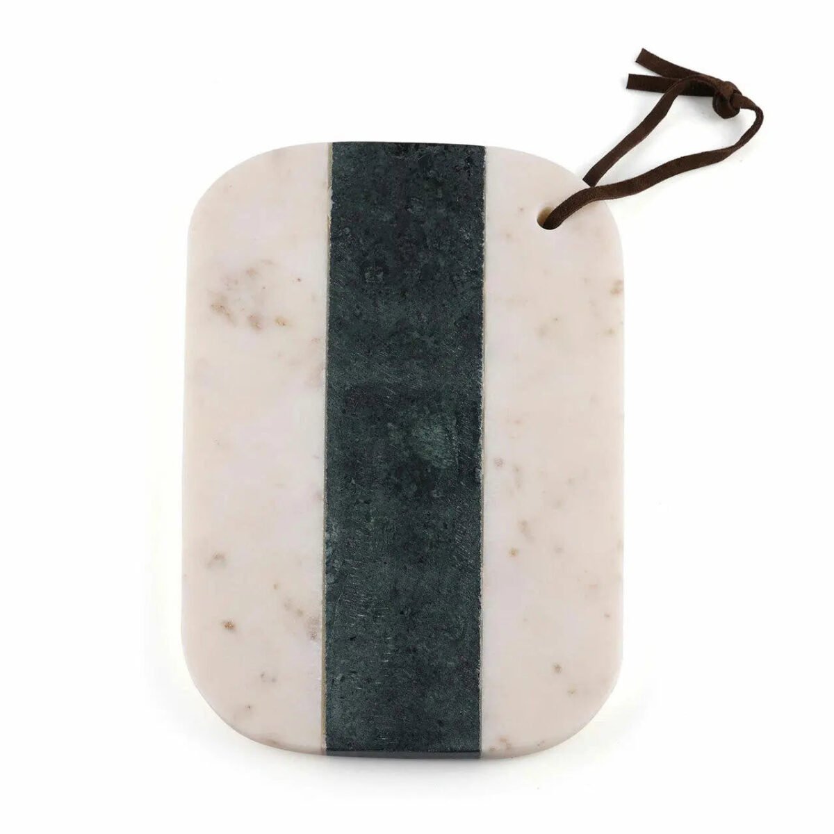 Brandy Green & White Marble Cheese Board - Image 1