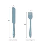 3 Piece Silicone Spatula Set - Red - Image 14