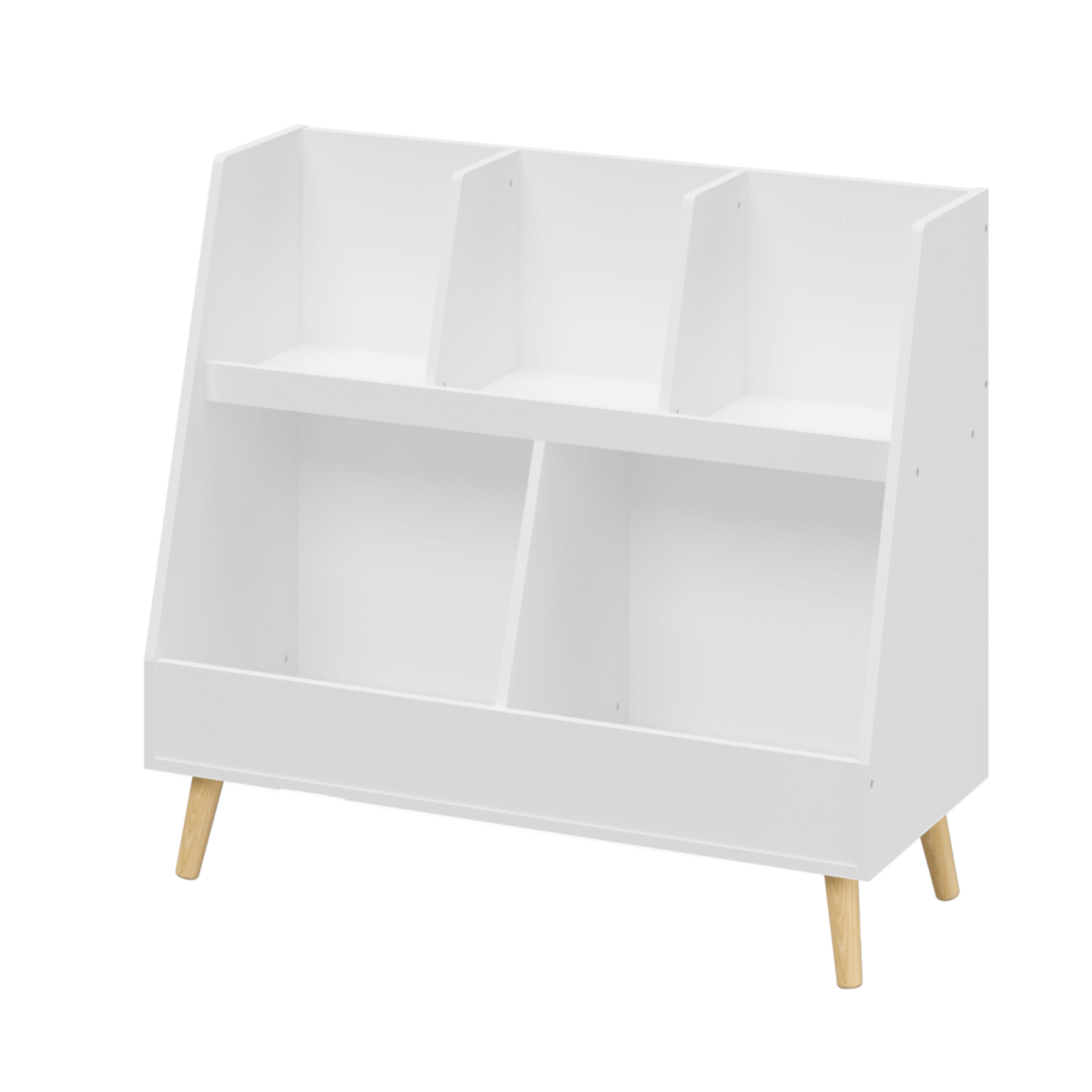 Walker Edison | Kids Bookcase and Toy Organizer - Image 7