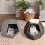 25.98'' Modern Pet Furniture Cat Carrier, Sofa Side Table, Planter MDF Multifunctional Furniture, Burmese Sumac - Image 35
