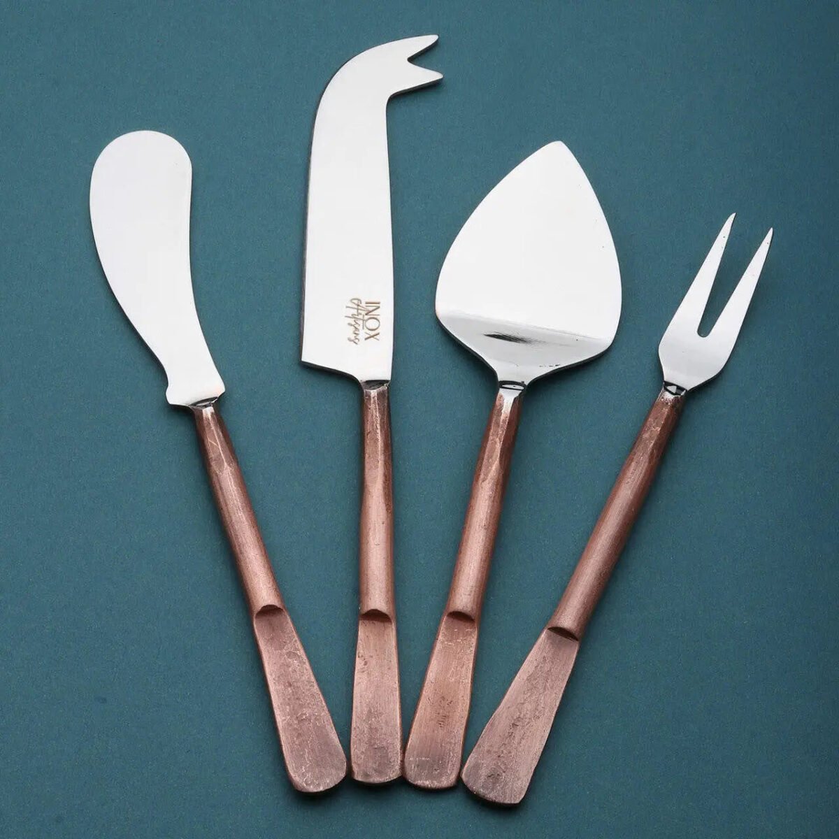 Celia Cheese Knives, Spreader & Fork Set - Image 3