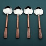 Celia Heart Coffee/Dessert Table Spoon 4 Pc. Set - Image 2