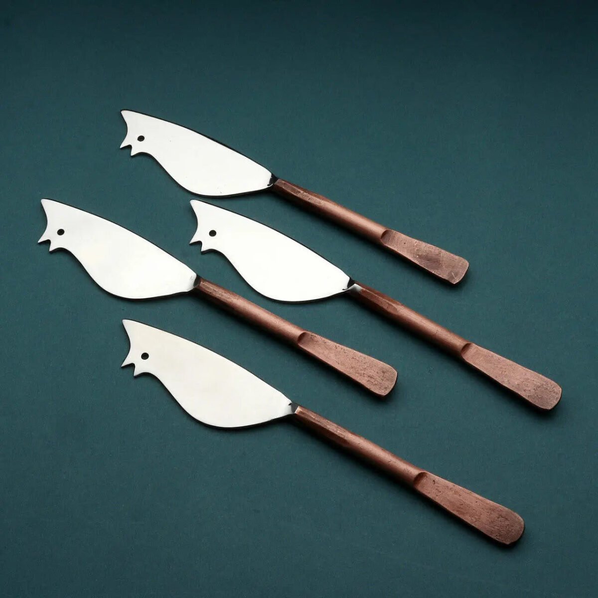 Celia Ratoncito Cheese Spreader/Knife 4 Pc. Set - Image 2
