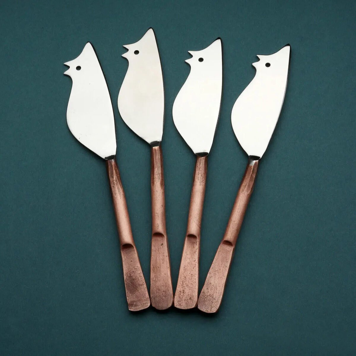 Celia Ratoncito Cheese Spreader/Knife 4 Pc. Set - Image 3