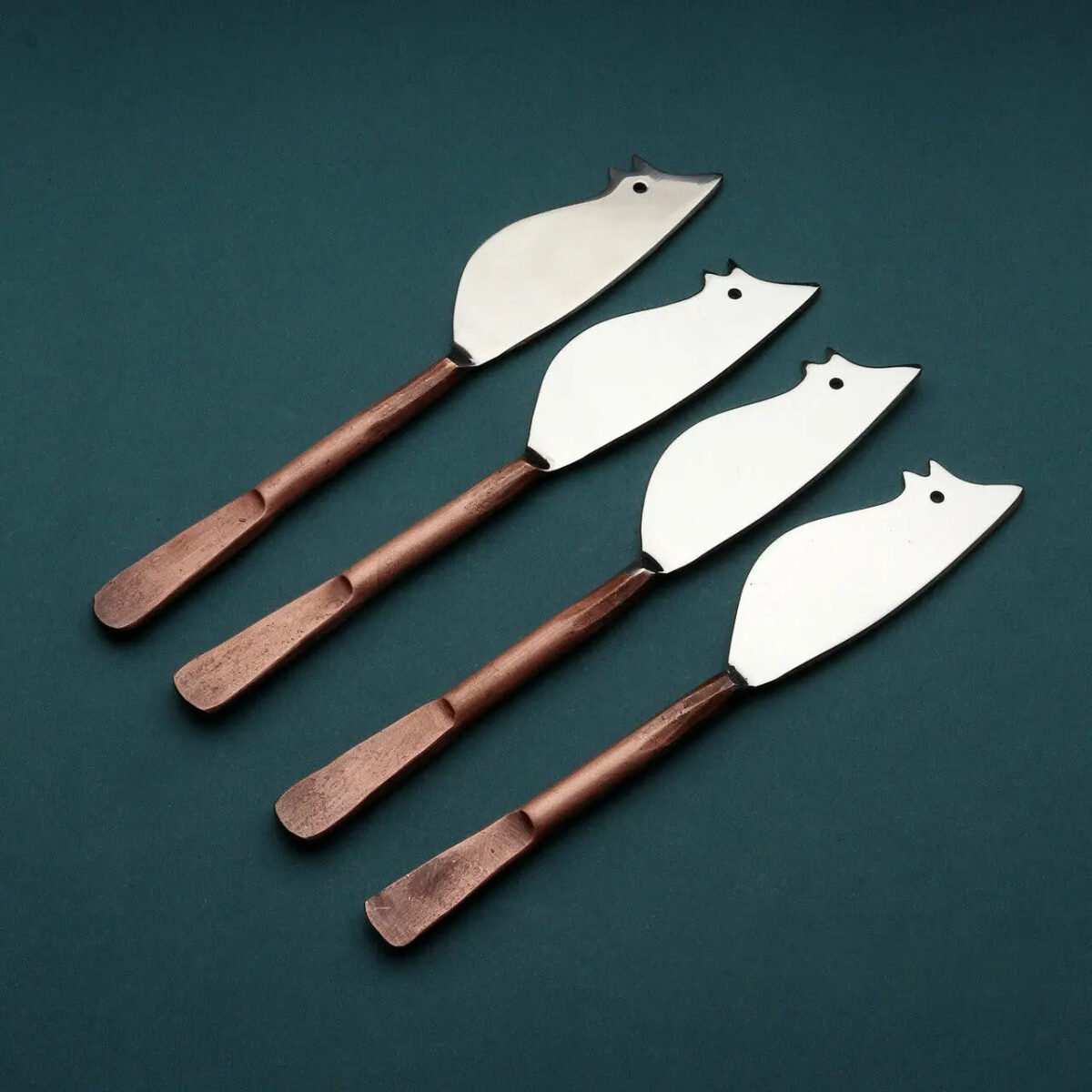 Celia Ratoncito Cheese Spreader/Knife 4 Pc. Set - Image 1