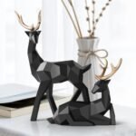 Cervidae Handcrafted Reindeer Figurines - Image 2