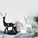 Cervidae Handcrafted Reindeer Figurines - Image 6