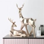 Cervidae Handcrafted Reindeer Figurines - Image 11