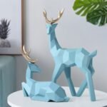 Cervidae Handcrafted Reindeer Figurines - Image 4