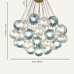 Cuneiform Indoor Chandelier - Image 10