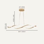 Curlicue Chandelier - Image 10