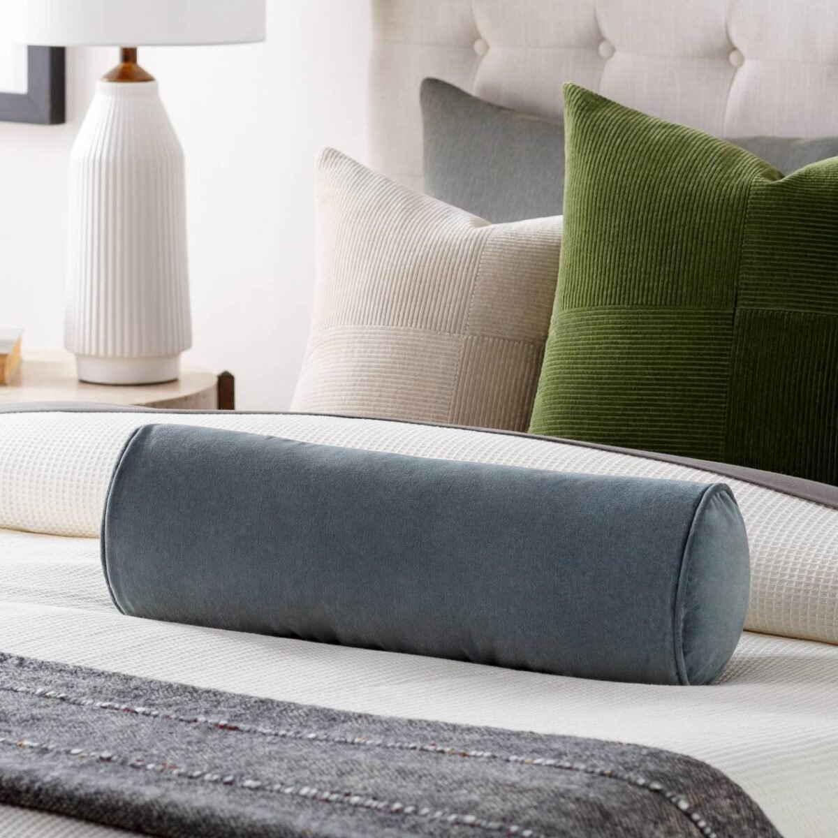Utsjoki Charcoal Pillow Cover - Image 4