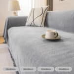 Herringbone Chenille Sofa Cover - Image 5