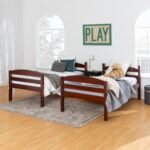 Carolina Transitional Solid Wood Twin-over-Twin Bunk Bed - Image 31