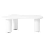 Walker Edison | Sleek Cloud-shape Design Coffee Table - Image 8