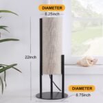 Walker Edison | Modern Linen Table Lamp - Image 6