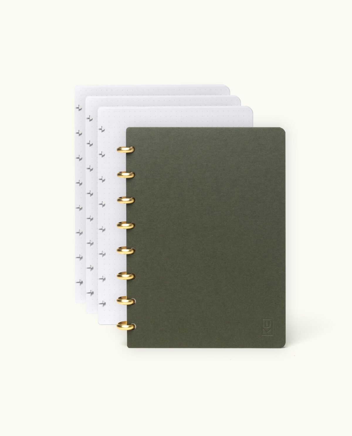 Discbound Journal Bundle (Standard 6"x 8.5" Journal + 3 Refills) - Image 1