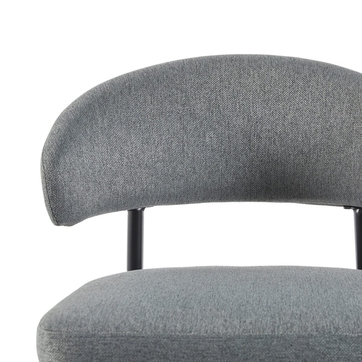 Alexis Modern Upholstered Curved Dining Chair, set of 2 - Image 13