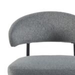 Alexis Modern Upholstered Curved Dining Chair, set of 2 - Image 13