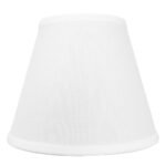 10"W x 8"H White Hardback Empire Lampshade