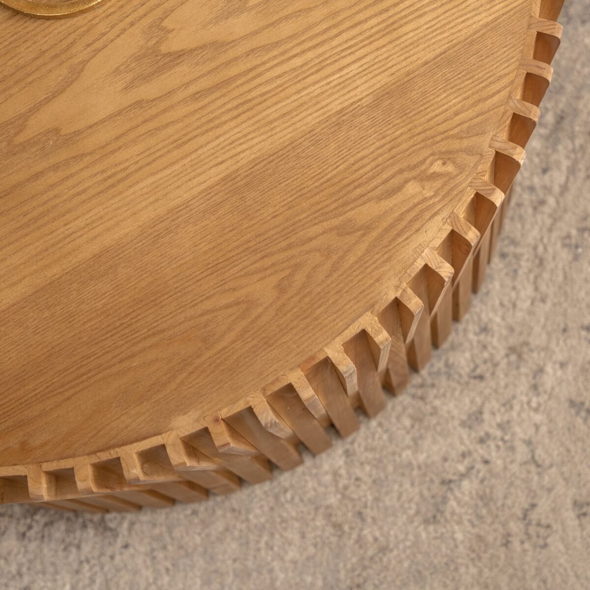 Walker Edison | Textured Nesting Coffee Table Set - Image 11