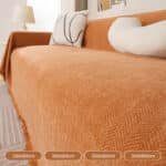 Herringbone Chenille Sofa Cover - Image 7