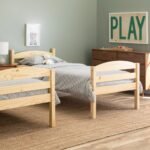 Carolina Transitional Solid Wood Twin-over-Twin Bunk Bed - Image 14