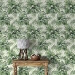Green Leaf Tropical Wallpaper Peel and Stick
