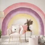Colorful Fantasy Rainbow Wallpaper Peel and Stick