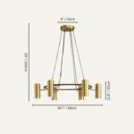 Ecliptis Round Chandelier - Image 9