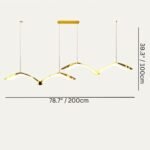 Eurusis Linear Chandelier - Image 8