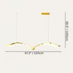 Eurusis Linear Chandelier - Image 11