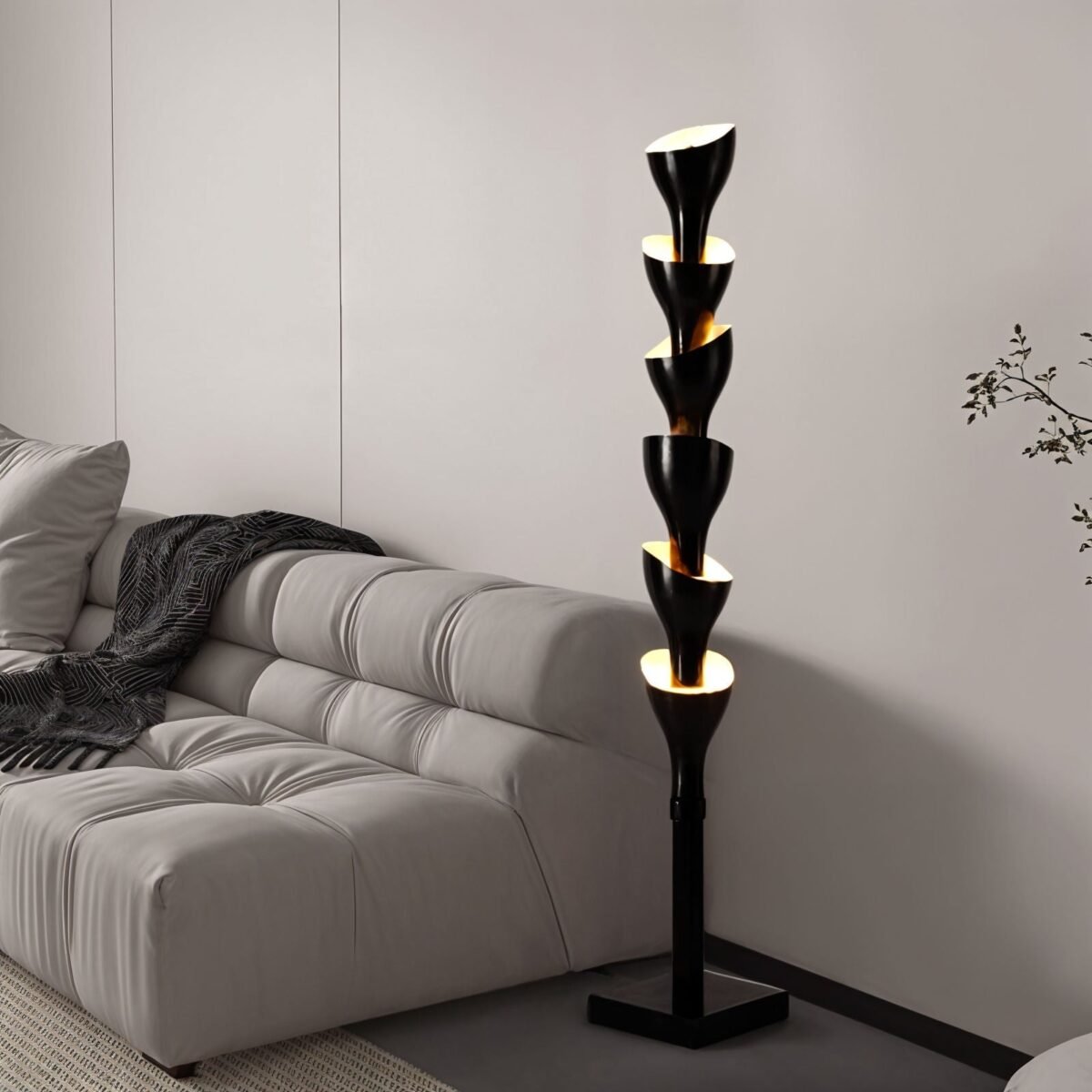 Floral Floor Lamp - Image 1