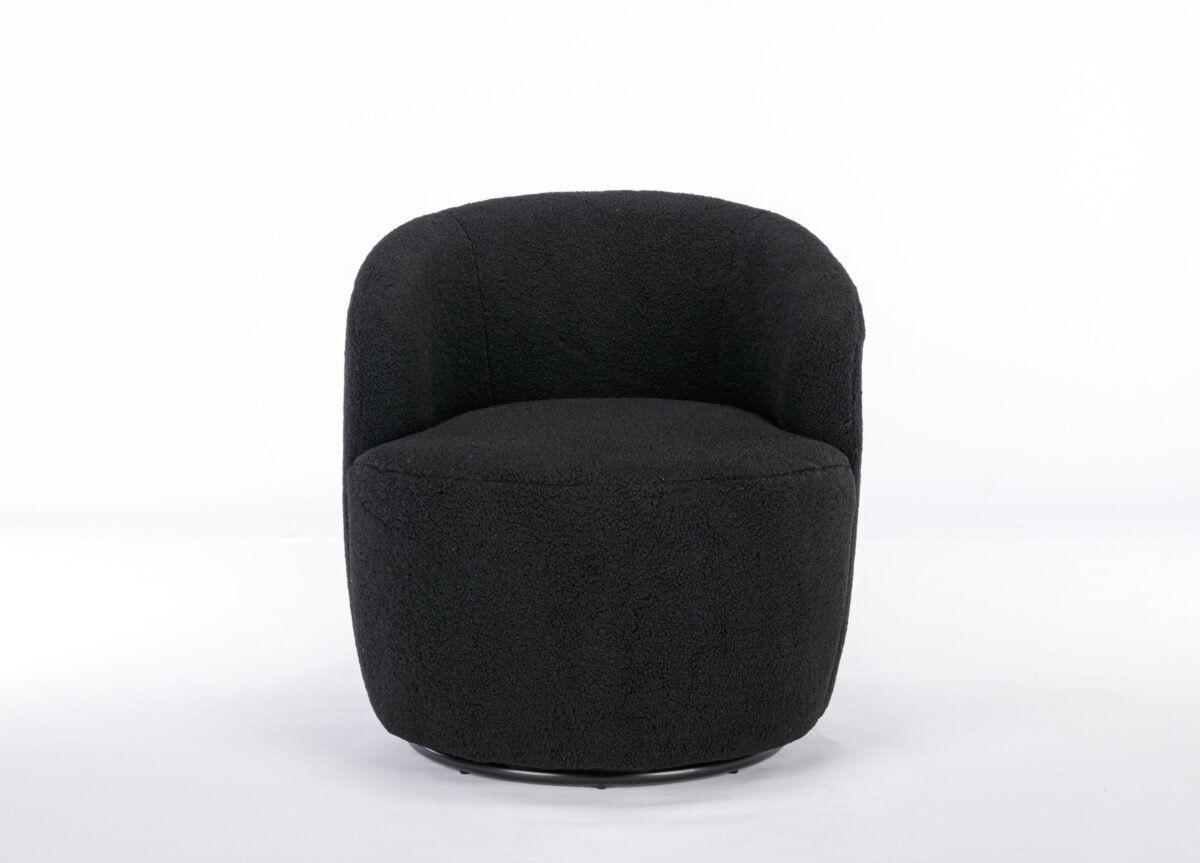Walker Edison | Teddy Swivel Barrel Accent Chair - Image 22
