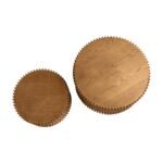 Walker Edison | Textured Nesting Coffee Table Set - Image 14