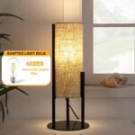 Walker Edison | Modern Linen Table Lamp - Image 4