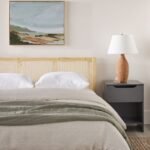 Yasmina Solid Wood Rattan Paneled Platform Bed (Queen or King) - Image 13