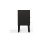 Flynn Large Nightstand, Black - Image 5